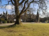 Celebrating Mother’s Day with an afternoon tea for two at Ballathie House Hotel.