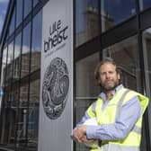 Jon Erasmus at Uilebheist Distillery, Inverness