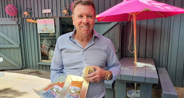 Ross Anderson owner of the Falls of Dochart Smokehouse, Killin.