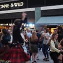 White Heather Ceilidh Club launch dancers