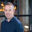 Portrait of Unlocking Ambition cohort, John Robertson, CEO and Founder of Drinkly.

Taken 20-08-18
