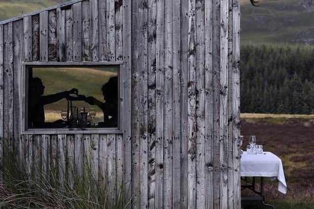 Picture: the bothy lunch hut
