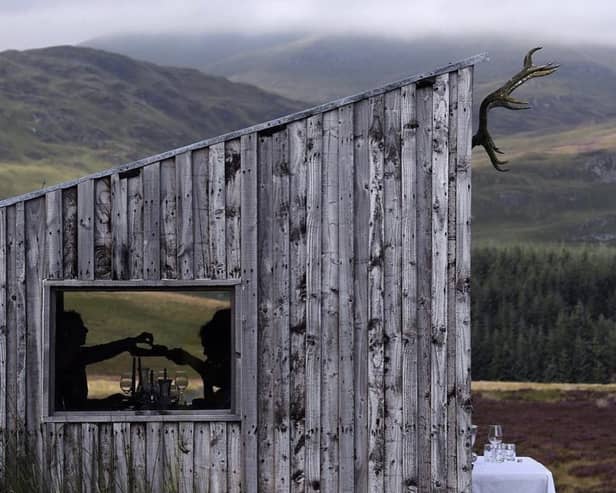Picture: the bothy lunch hut