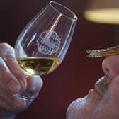 Whisky with critters tasting at the Scotch Malt Whisky Society, Edinburgh.
Photo shows Scott Begbie, SMWS member who lives in Stonehaven.

Photograph: Mike Wilkinson…18/04/23

Credit: Mike Wilkinson.

Copyright: Mike Wilkinson.

Mike Wilkinson.
07768 393673
mike@mike-wilkinson.com
www.mike-wilkinson.com