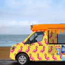 Irn-Bru ice cream van