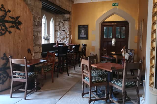 Inside the new look bar at Websters