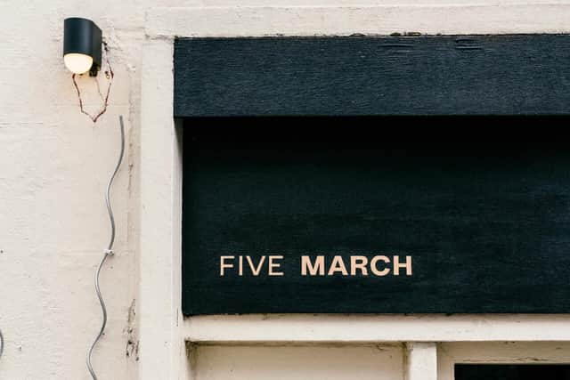 Five March restaurant review