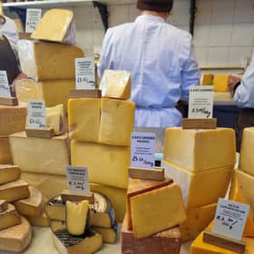 Picture: some of the cheese at I.J Mellis in Stockbridge