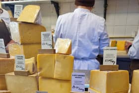 Picture: some of the cheese at I.J Mellis in Stockbridge
