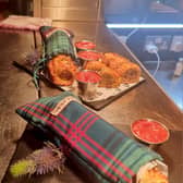 Scots cafe sausage roll