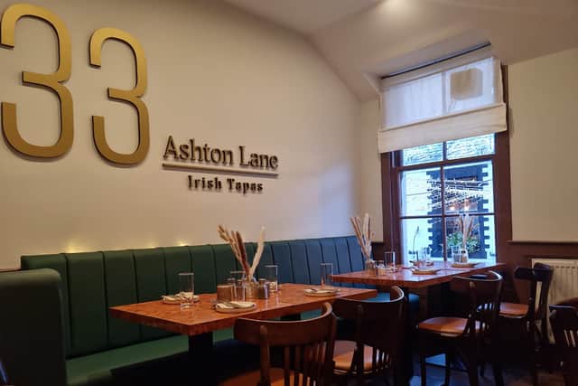 33 Ashton Lane Glasgow review