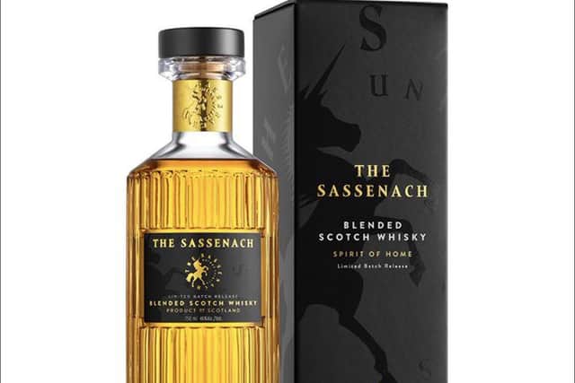 Sam Heughan Sassenach whisky award
