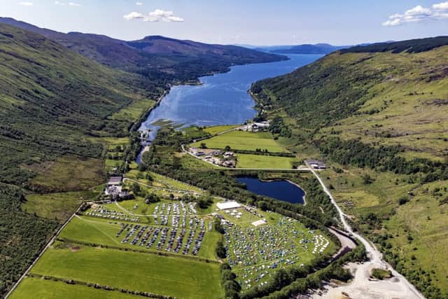 Fyne Ales on the banks of Loch Fyne during the annual Fynefest. Picture: John Devlin