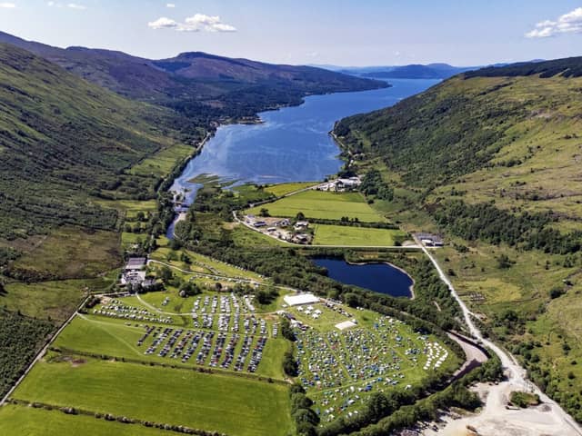 Fyne Ales on the banks of Loch Fyne during the annual Fynefest. Picture: John Devlin
