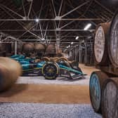 INVERNESS, SCOTLAND - OCTOBER 29: Aston Martin F1 Glenfiddich photo shoot. Photo by Guido De Bortoli/Getty Images