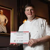 Andrew Fairlie scholarship winner 2024