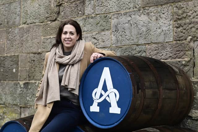 Laura Davies is now distillery manager at Ardgowan. Picture: John Devlin