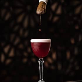 immersive cocktail menu Absent Ear