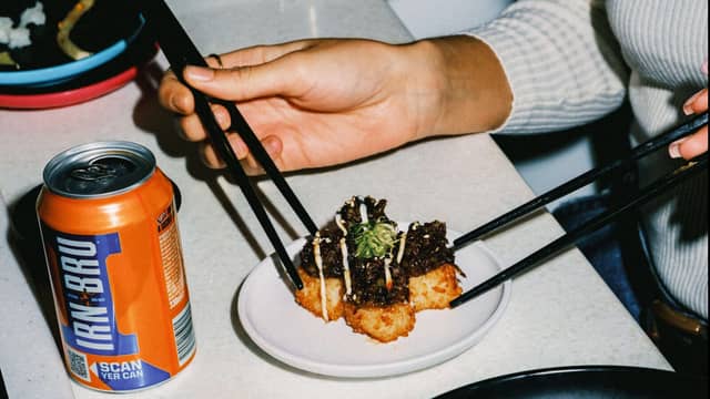Irn Bru Yo Sushi Burns