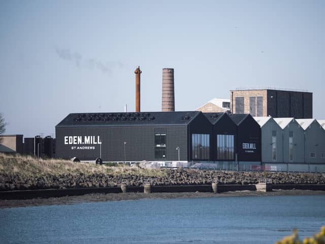 Golf Gin shoot in St Andrews for eden mill around the old course with foraging for botanicals on the old course along with the distilling process at the new eden mill distillery finished with a shot at the rusacks hotel room bar