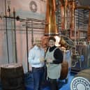 Levenbank whisky distillery