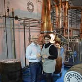 Levenbank whisky distillery