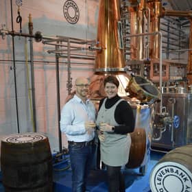 Levenbank whisky distillery