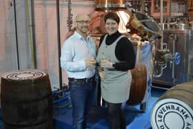 Levenbank whisky distillery