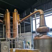 cow shed distillery Arbikie