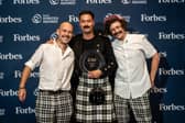 Iain McPherson and team at the awards in New Orleans