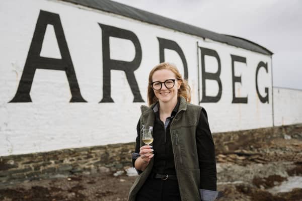 Bryony McNiven the new distillery manager Ardbeg. Picture: Ben Shakespeare