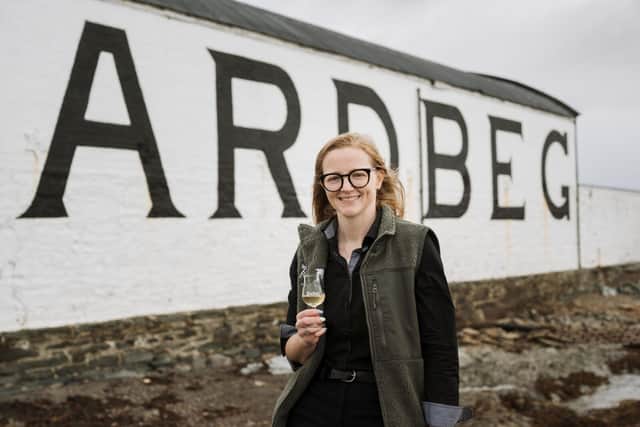 Bryony McNiven the new distillery manager Ardbeg. Picture: Ben Shakespeare