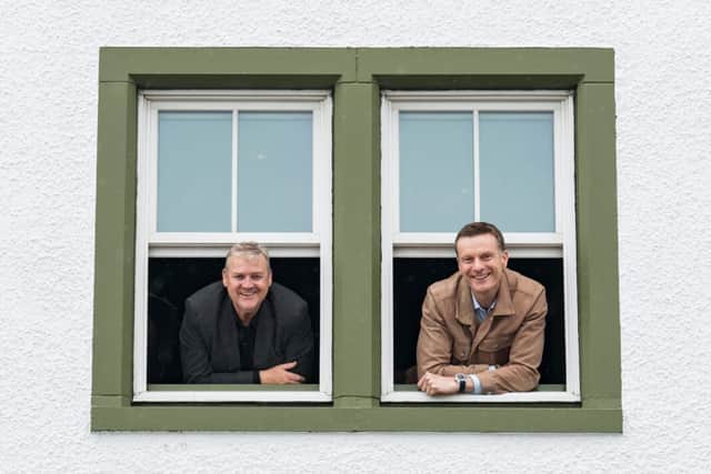 Russell Sage and Caspar MacRae in Ardbeg House