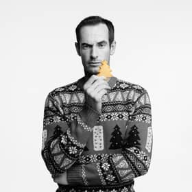 Andy Murray Walker's shortbread Christmas jumper