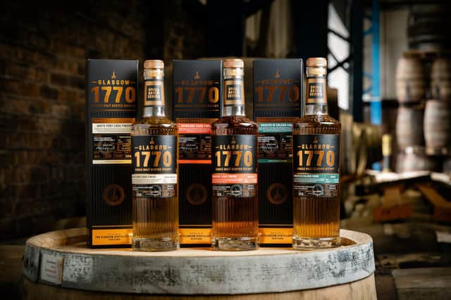 Glasgow Distillery small batch whiskies