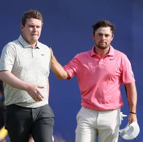 Bob  MacIntyre and Alex Fitzpatrick, pictured after playing together in The 154th Open at Royal Birkdale, will be part of Ryder Cup Europe’s get-together at Adare Manor 