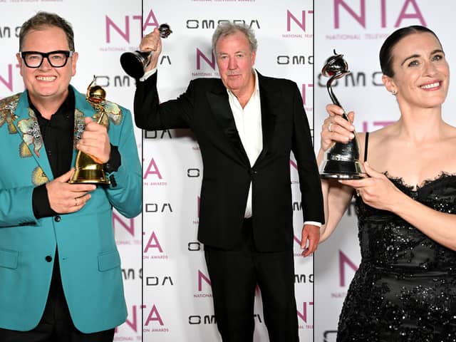 Alan Carr, Jeremy Clarkson - for Clarkson's Farm - and Vicky McClure all won at the 2026 National Television Awards. 