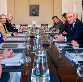 John Swinney's Programme for Government pledged a radical reduction in NHS bureaucracy (Picture: Jane Barlow/WPA pool)