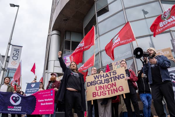 Rally for Rockstar employment tribunal
