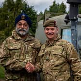 Famed Glasgow restaurateur Satty Singh has been appointed as an Army Honorary Colonel to 52nd (Lowland) Support and Signal Squadron