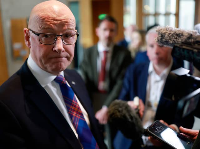 John Swinney needs to do some thinking about how to improve Scotland's education system (Picture: Jeff J Mitchell)