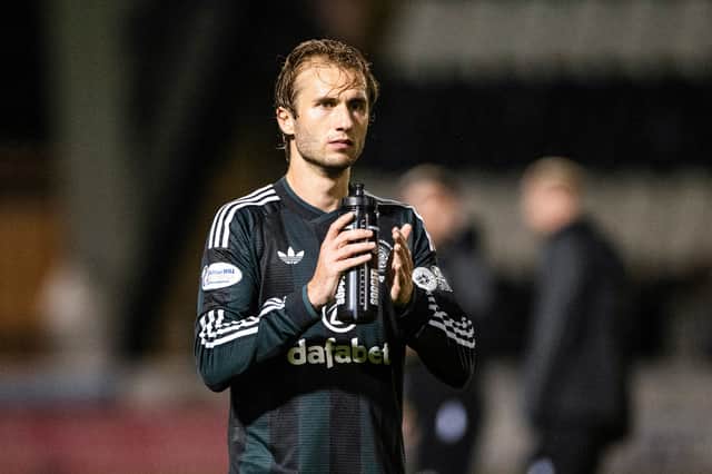 Benjamin Nygren scored 20 goals for Celtic last season.