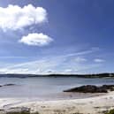 The Isle of Gigha on the west coast of the Kintyre peninsula 