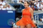 Aryna Sabalenka is hoping to successfully defend her US Open title today.
