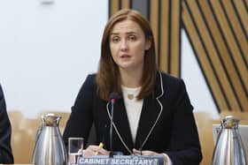 Mairi McAllan gives evidence to Holyrood committee