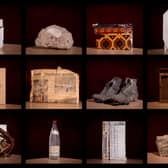 Everyday items that have been found beneath the floorboards and hidden within Buckingham Palace during reservicing works that are ongoing until 2027. The forgotten belongings, which have remained hidden for decades, offer a fascinating glimpse into the people who worked and lived behind the scenes.