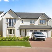 The Bluebell Drive property has a private driveway and access to its spacious double garage