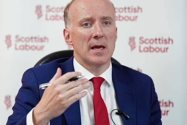 Scottish Labour leader Michael Marra