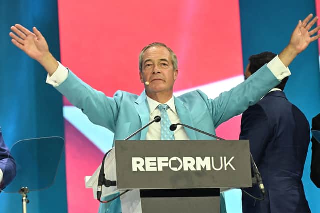 Reform UK leader Nigel Farage.