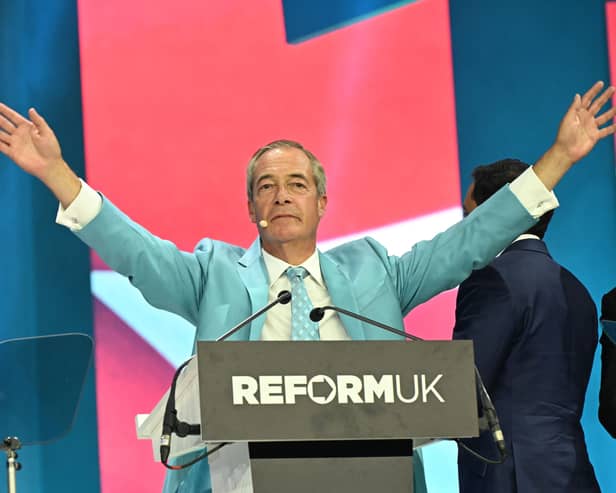 Reform UK leader Nigel Farage.